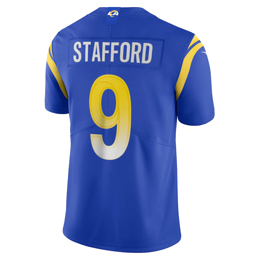 Los Angeles Rams Matthew Stafford Royal Vapor Limited Jersey