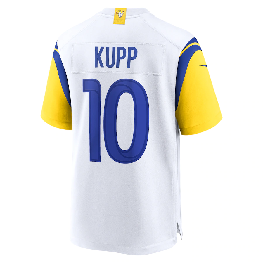 Men's Los Angeles Rams Cooper Kupp White Game Jersey