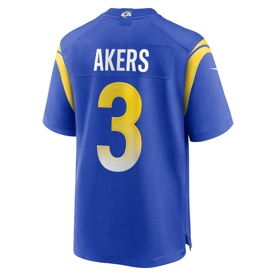 Men's Los Angeles Rams Cam Akers Royal Game Jersey
