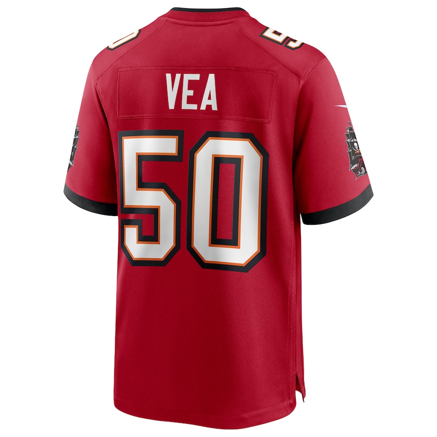 Men's Tampa Bay Buccaneers Vita Vea Red Game Jersey