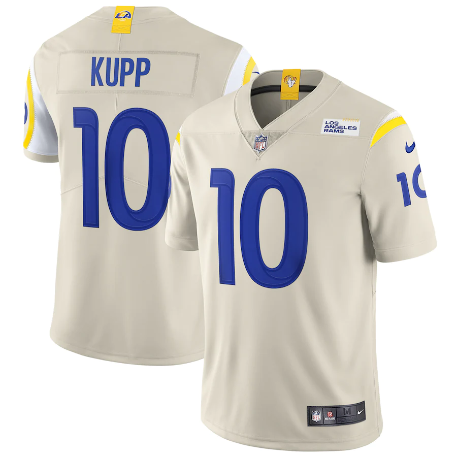 Los Angeles Rams Cooper Kupp Bone Vapor Limited Jersey