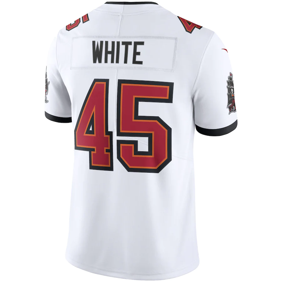 Tampa Bay Buccaneers Devin White White Vapor Limited Jersey