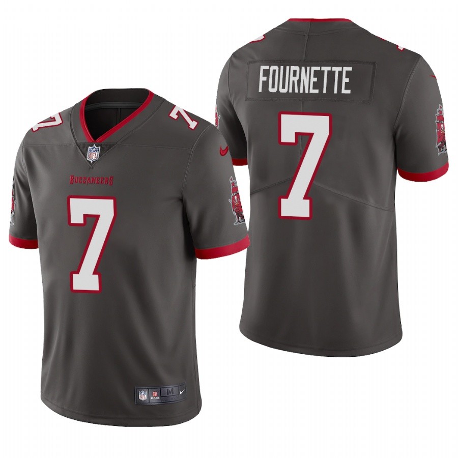 Tampa Bay Buccaneers Leonard Fournette Pewter Vapor Limited Jersey