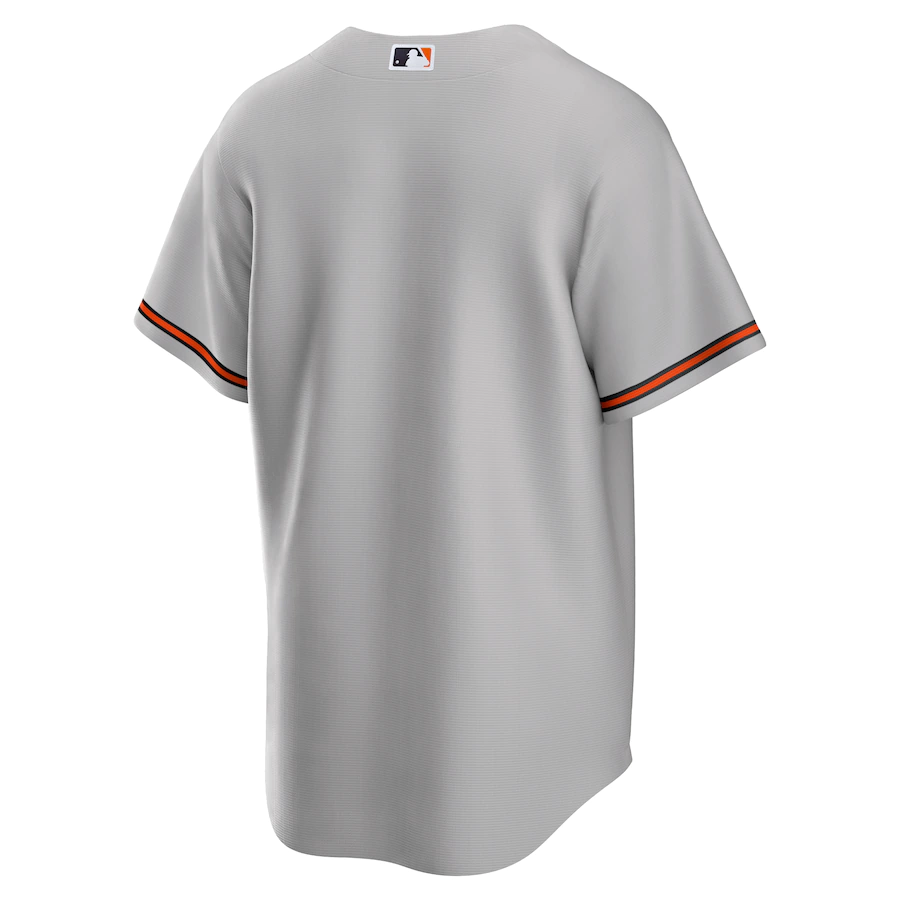 Men's Baltimore Orioles Gray Road Replica Team Jersey