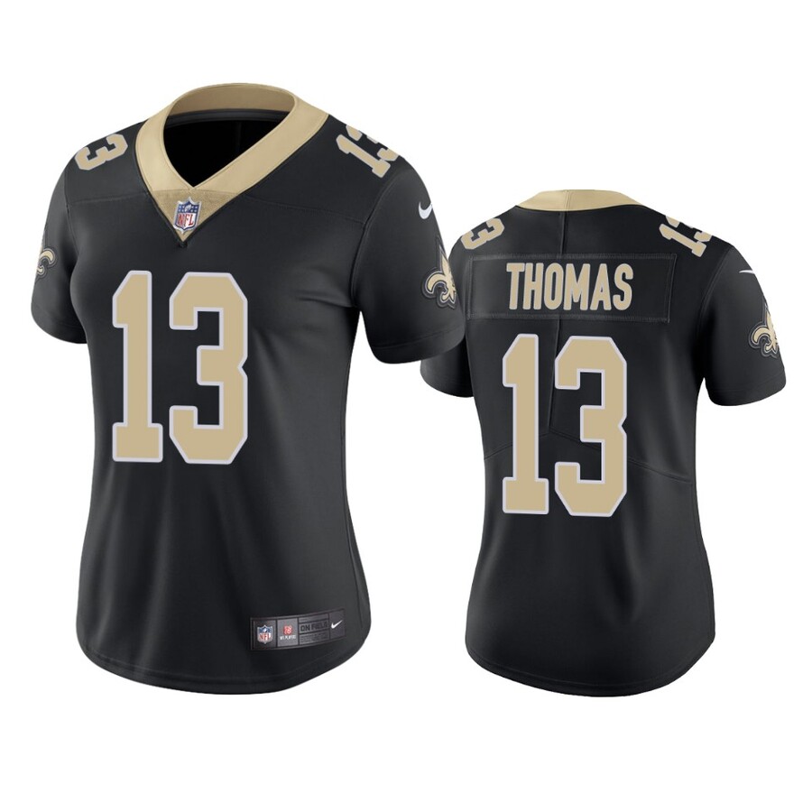 Women's New Orleans Saints Michael Thomas Black Vapor Untouchable Limited Jersey