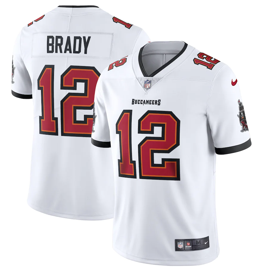 Tampa Bay Buccaneers Tom Brady White Vapor Limited Jersey