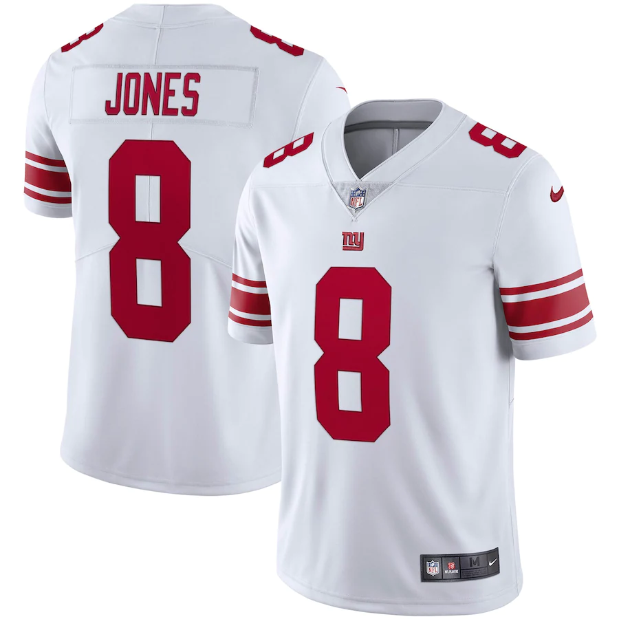 New York Giants Daniel Jones White Vapor Limited Jersey