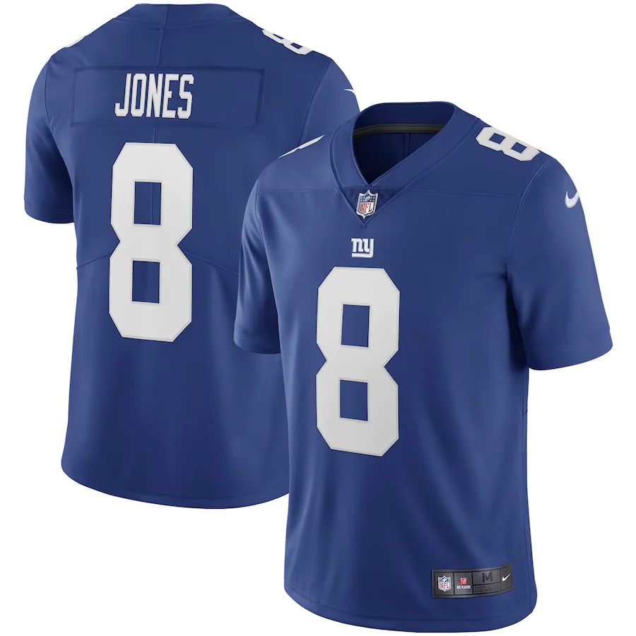 New York Giants Daniel Jones Royal Vapor Limited Jersey