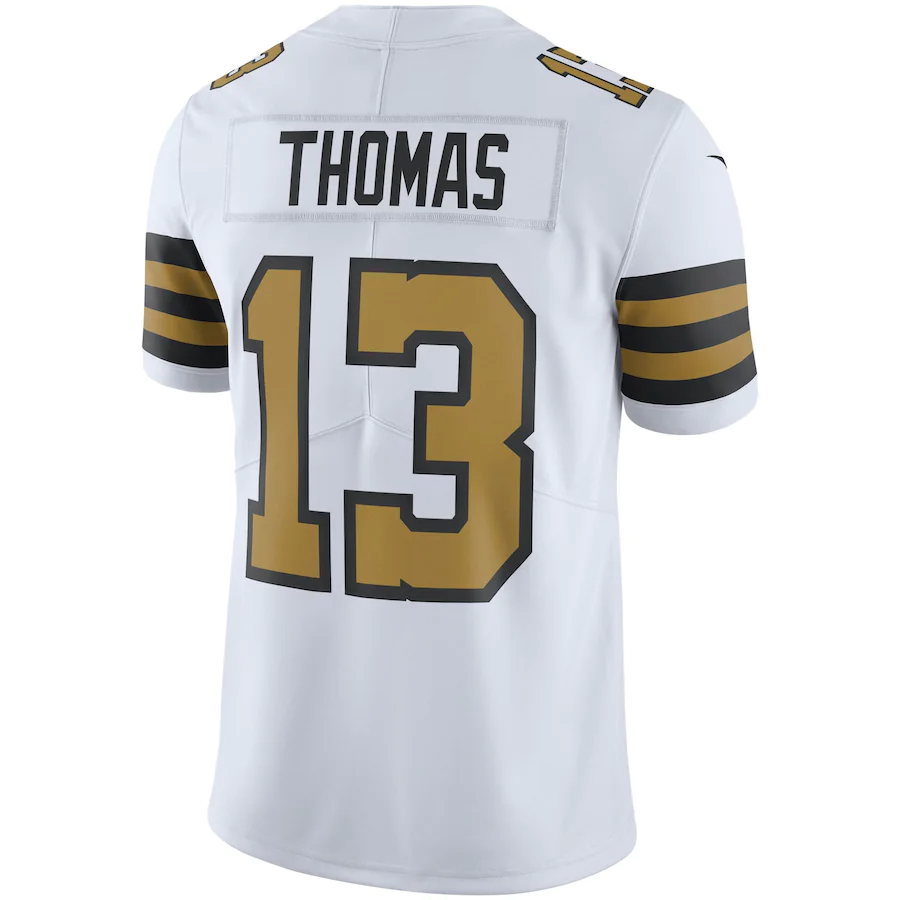 Men's New Orleans Saints Michael Thomas White Vapor Untouchable Color Rush Limited Jersey