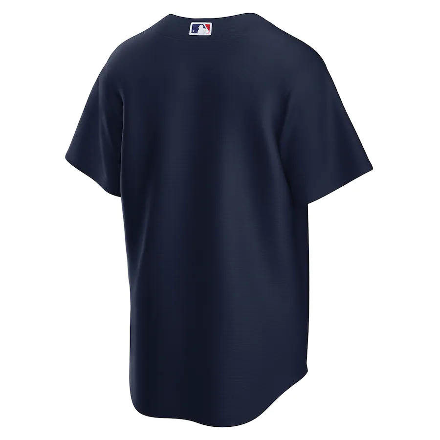 Men's Cleveland Guardians Navy Alternate Replica Jersey