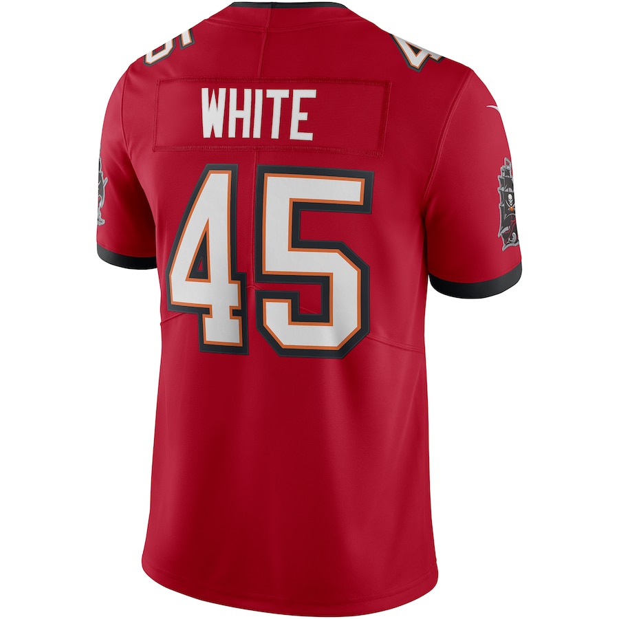 Tampa Bay Buccaneers Devin White Red Vapor Limited Jersey
