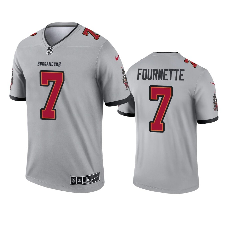 Men's Tampa Bay Buccaneers Leonard Fournette Gray Inverted Legend Jersey