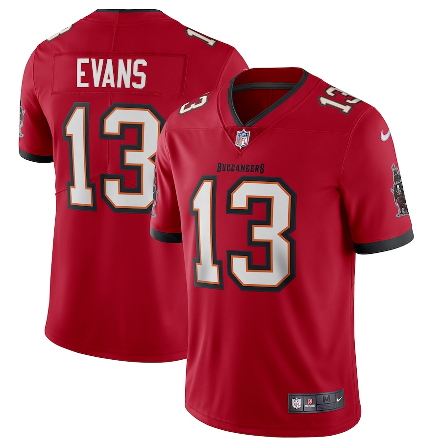 Tampa Bay Buccaneers Mike Evans Red Alternate Vapor Limited Jersey