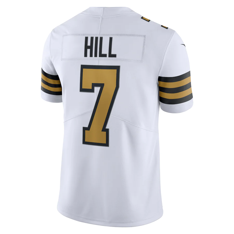Men's New Orleans Saints Taysom Hill White Alternate Vapor Limited Jersey