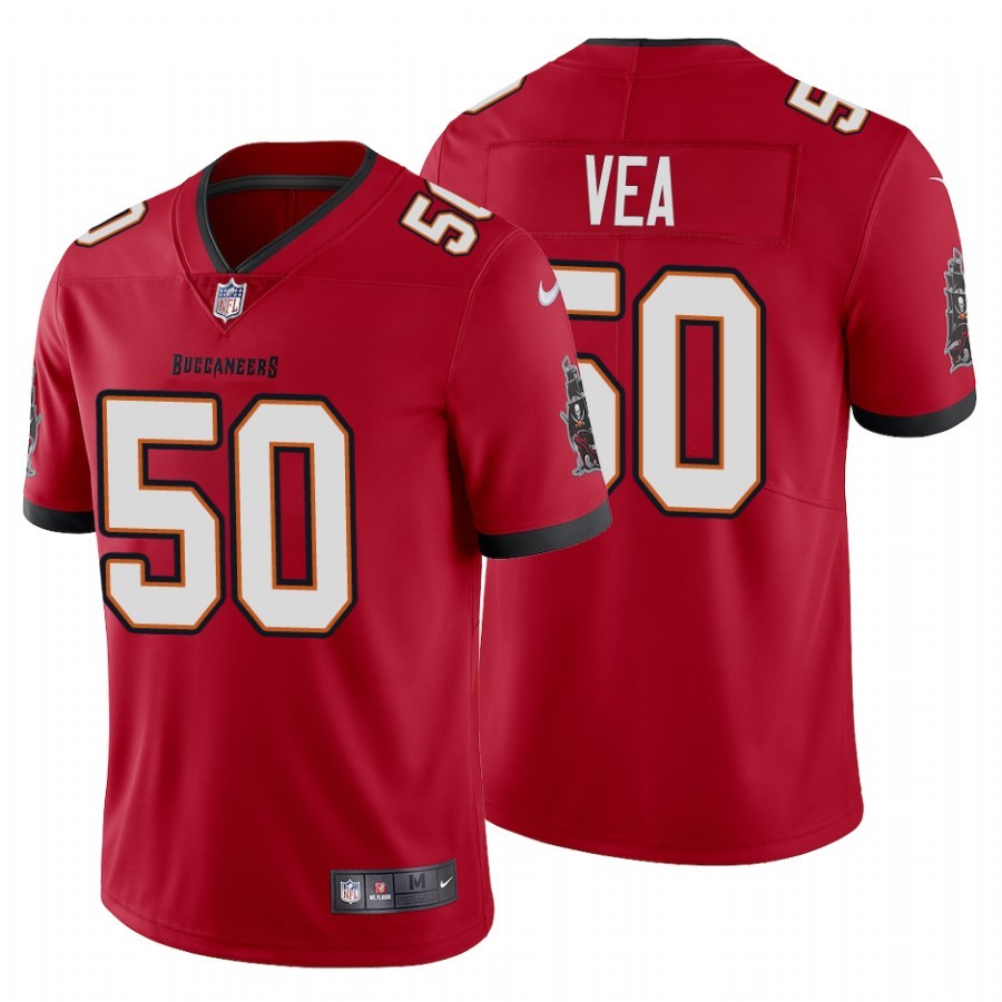 Men's Tampa Bay Buccaneers Vita Vea Red Vapor Limited Jersey