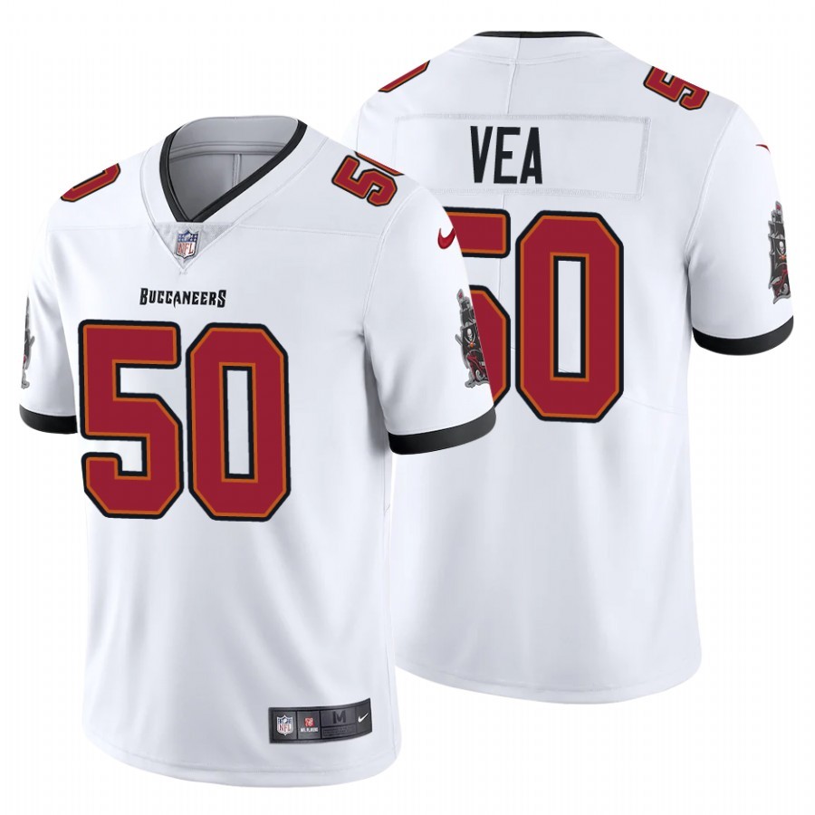 Men's Tampa Bay Buccaneers Vita Vea White Vapor Limited Jersey