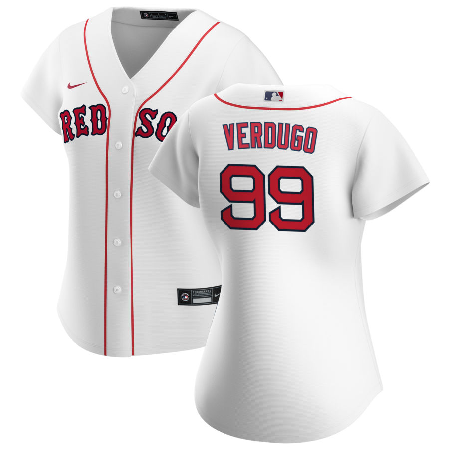 Women's Boston Red Sox Alex Verdugo White Home Replica Jersey