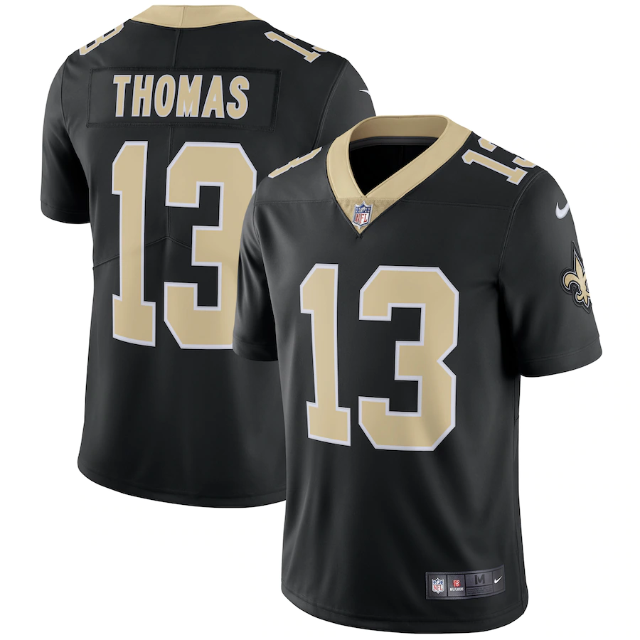 Men's New Orleans Saints Michael Thomas Black Vapor Untouchable Limited Jersey