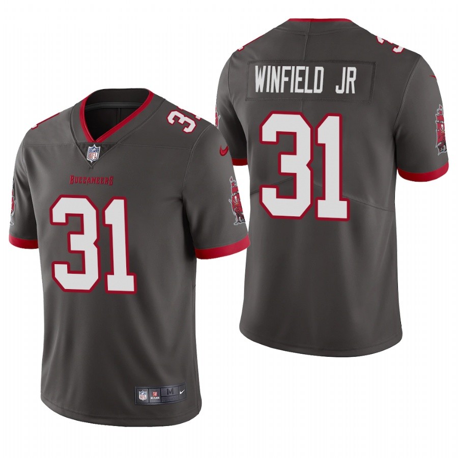 Tampa Bay Buccaneers Antoine Winfield Jr. Pewter Vapor Limited Jersey