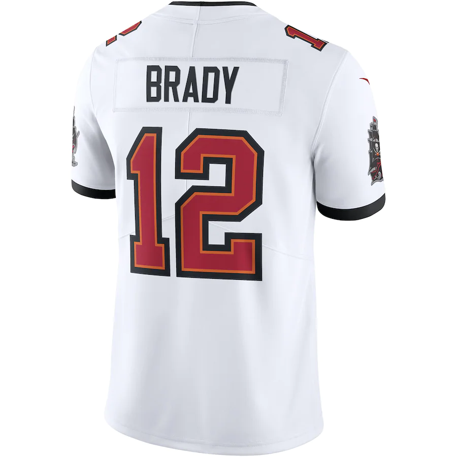 Tampa Bay Buccaneers Tom Brady White Vapor Limited Jersey