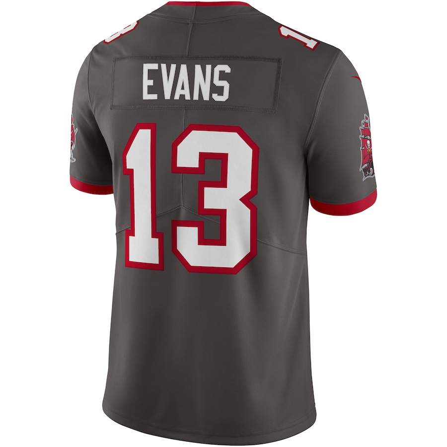 Tampa Bay Buccaneers Mike Evans Pewter Alternate Vapor Limited Jersey
