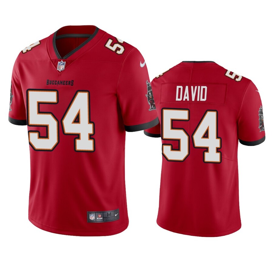 Men's Tampa Bay Buccaneers Lavonte David Red Vapor Limited Jersey