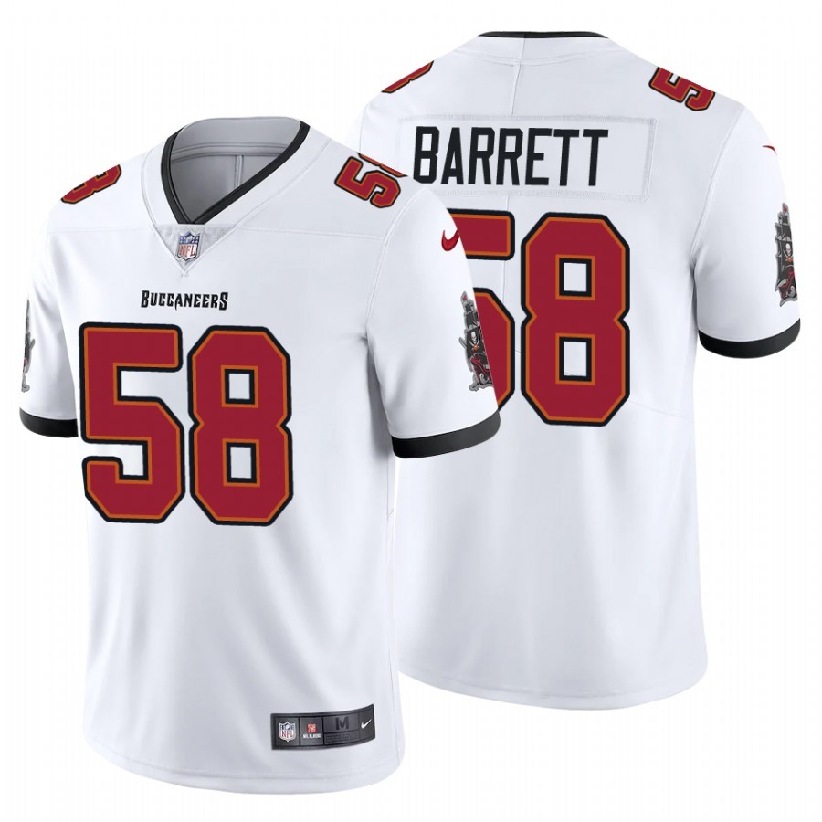 Men's Tampa Bay Buccaneers Shaquil Barrett White Vapor Limited Jersey