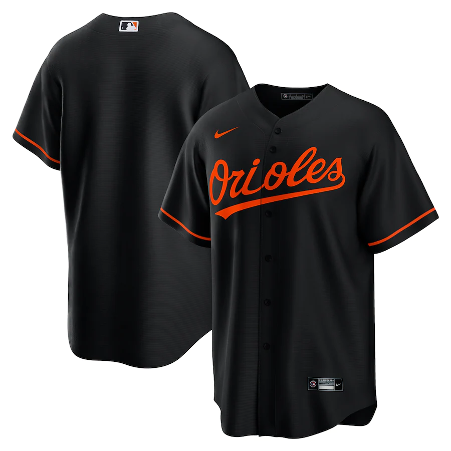 Men's Baltimore Orioles Black Alternate Replica Team Jersey