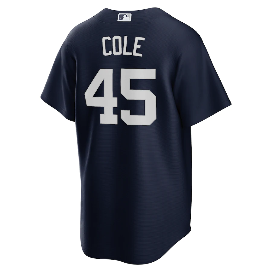Men's New York Yankees Gerrit Cole Navy Alternate Replica Player Name Jersey