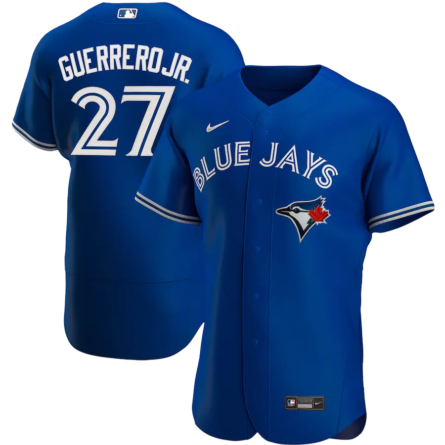 Men's Toronto Blue Jays Vladimir Guerrero Jr. Royal Alternate Authentic Player Jersey