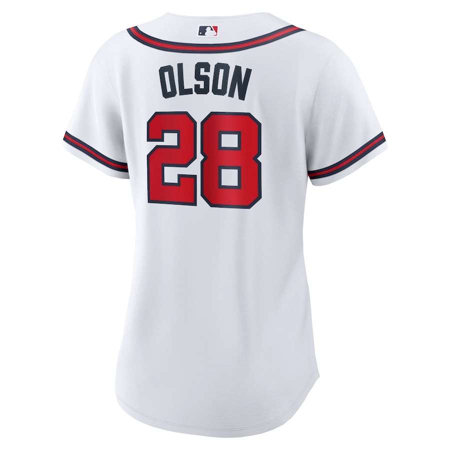 Women's Atlanta Braves Matt Olson White Home Replica Player Jersey