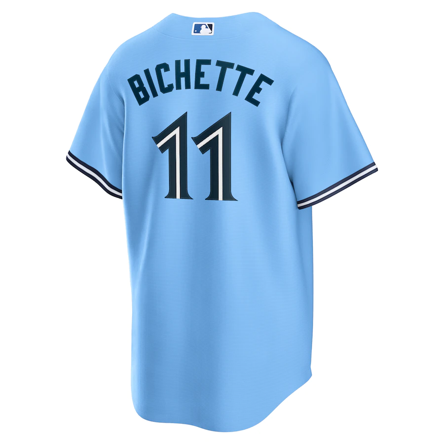 Men's Toronto Blue Jays Bo Bichette Powder Blue Alternate Replica Player Name Jersey