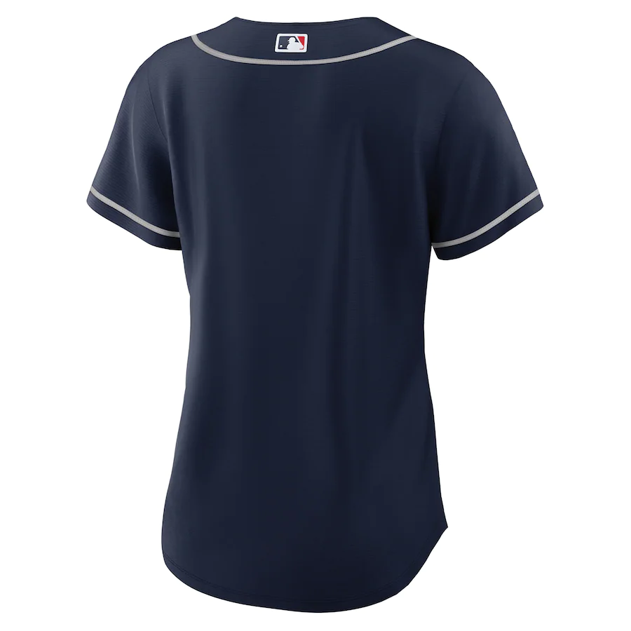 Women's Atlanta Braves Navy Alternate Replica Team Jersey