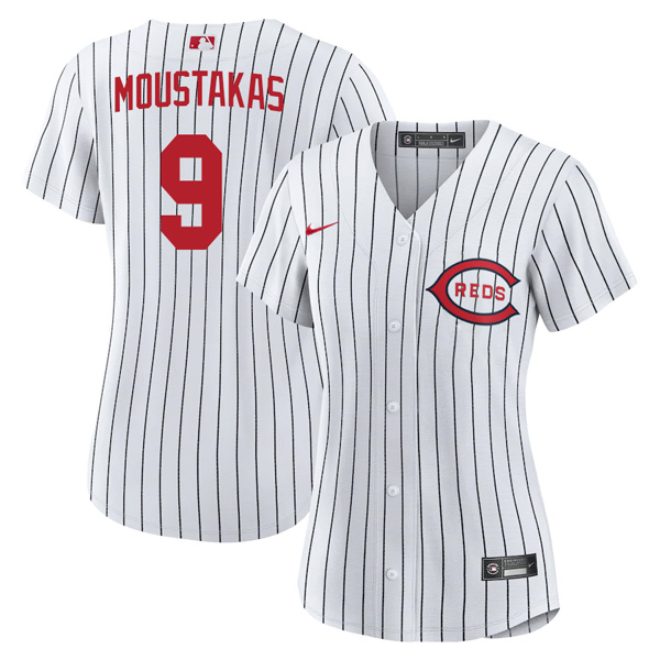 Cincinnati Reds Mike Moustakas 2022 Field of Dreams White Stitched Jersey