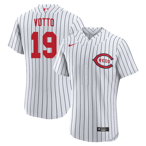 Cincinnati Reds Joey Votto 2022 Field of Dreams White Stitched Jersey