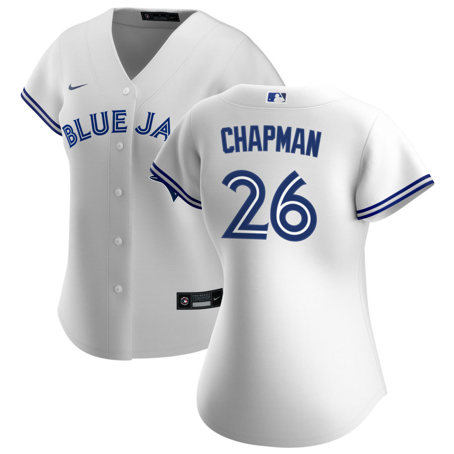 Women's Toronto Blue Jays Matt Chapman White Home Replica Jersey