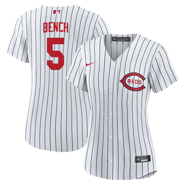 Cincinnati Reds Johnny Bench 2022 Field of Dreams White Stitched Jersey