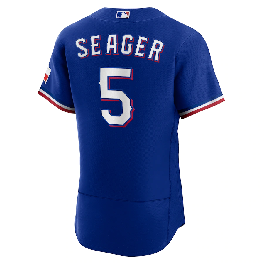 Men's Texas Rangers Corey Seager Royal Alternate Authentic Player Jersey