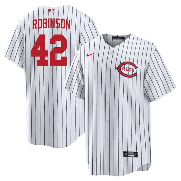 Cincinnati Reds Jackie Robinson 2022 Field of Dreams White Stitched Jersey