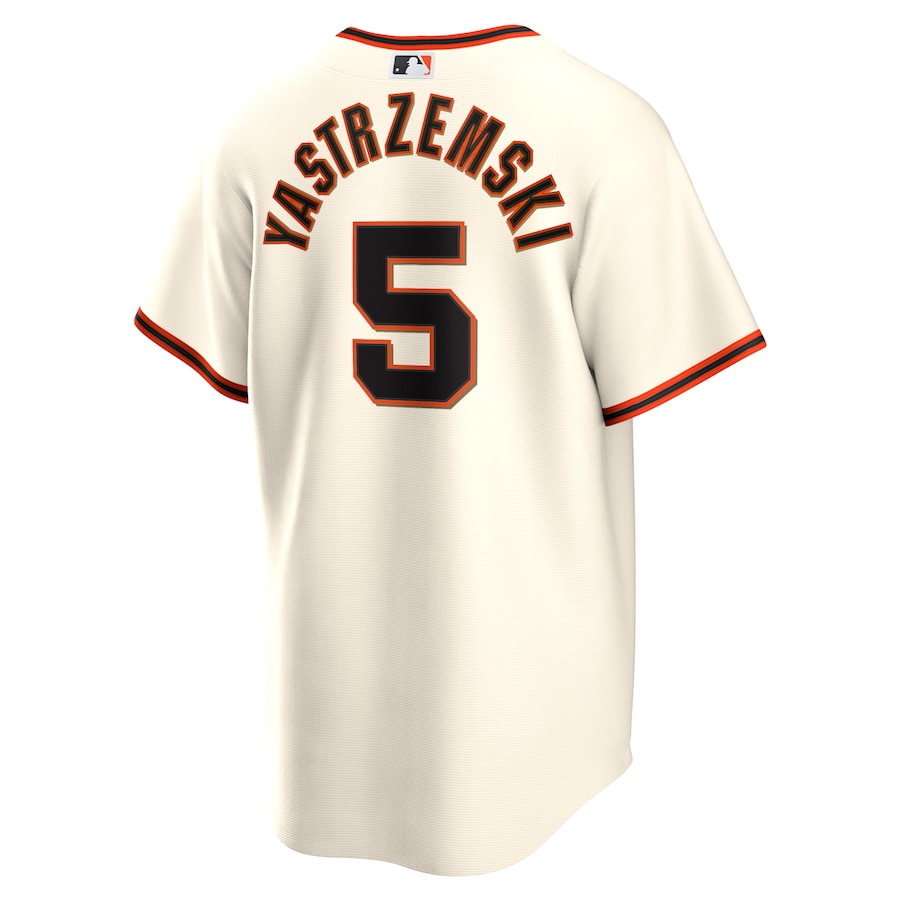 Men's San Francisco Giants Mike Yastrzemski Cream Home Replica Player Jersey