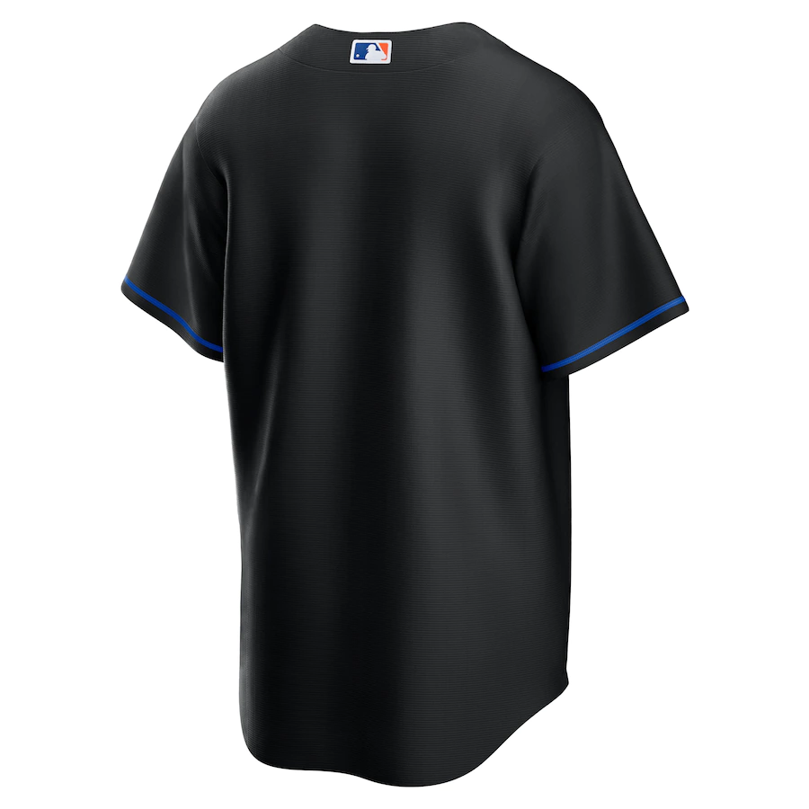 Men's New York Mets Black Alternate Replica Team Jersey