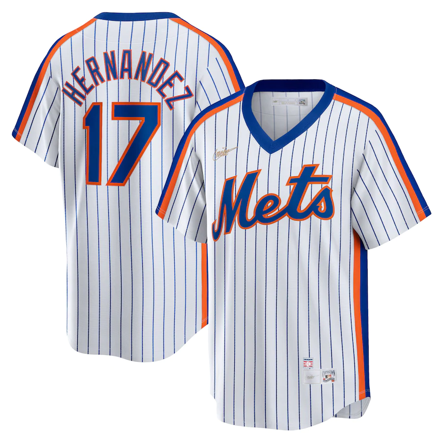 Men's New York Mets Keith Hernandez White Home Cooperstown Collection Player Jersey