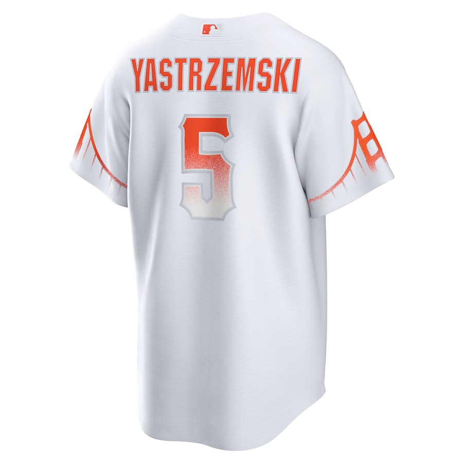 Men's San Francisco Giants Mike Yastrzemski White City Connect Replica Player Jersey