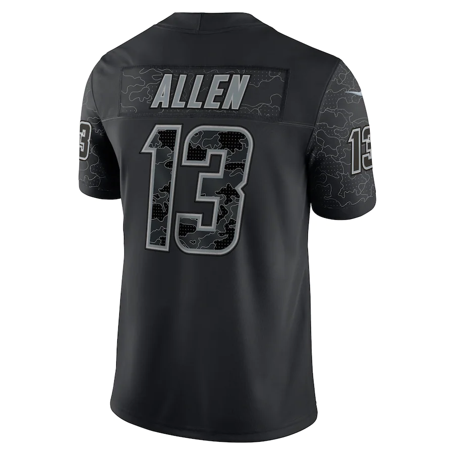 Men's Los Angeles Chargers Keenan Allen Black RFLCTV Limited Jersey