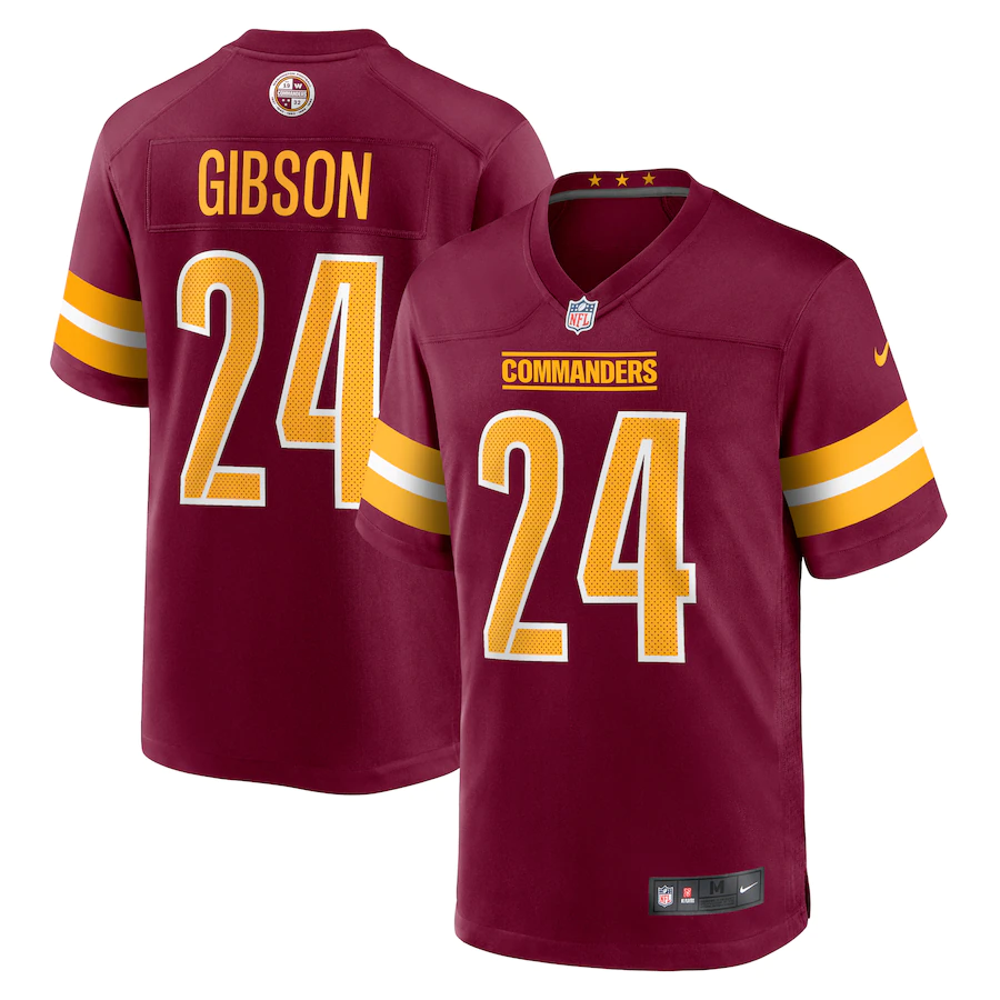 Men's Washington Commanders Antonio Gibson Burgundy Game Jersey