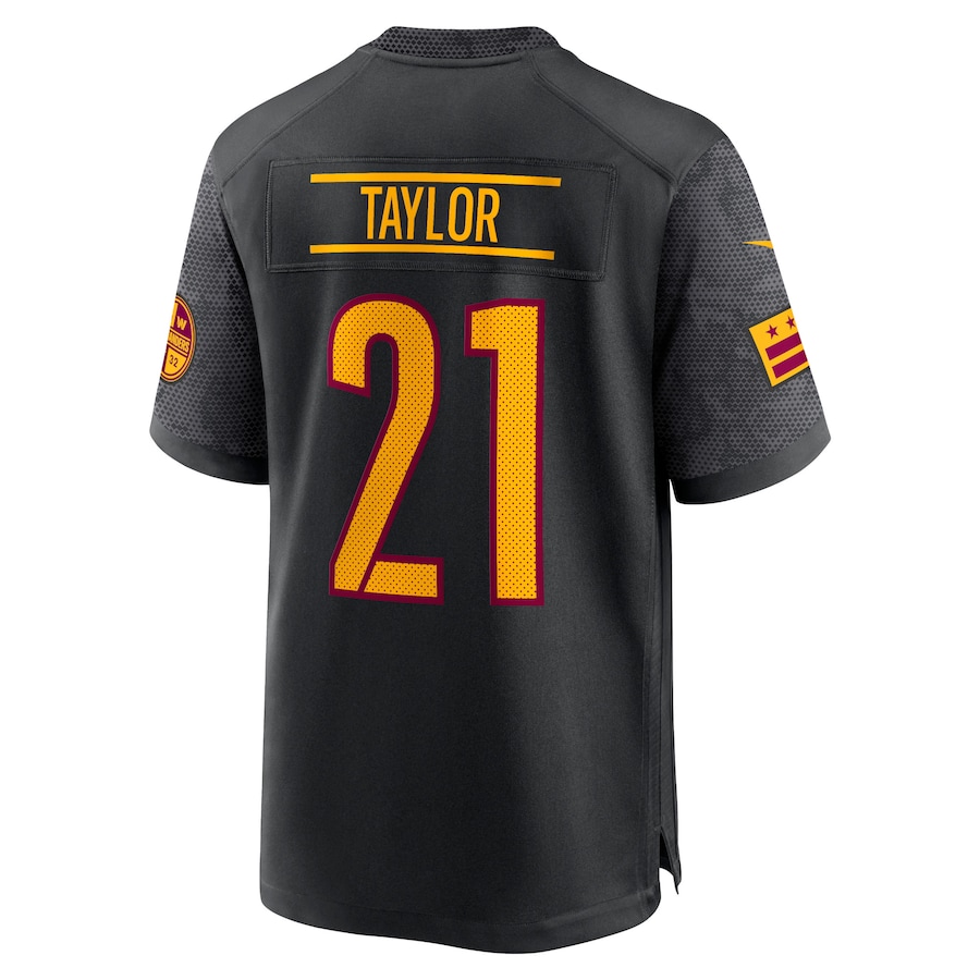 Men's Washington Commanders Sean Taylor Black Alternate Retired Player Game Jersey