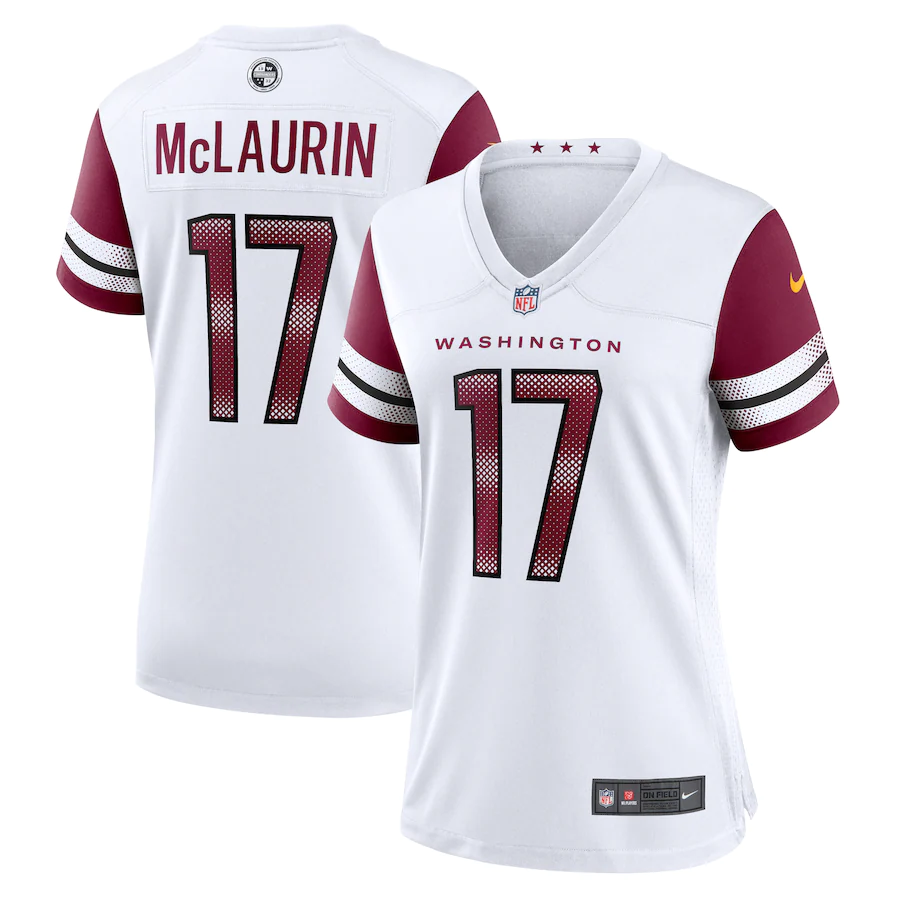 Women's Washington Commanders Terry McLaurin White Game Jersey