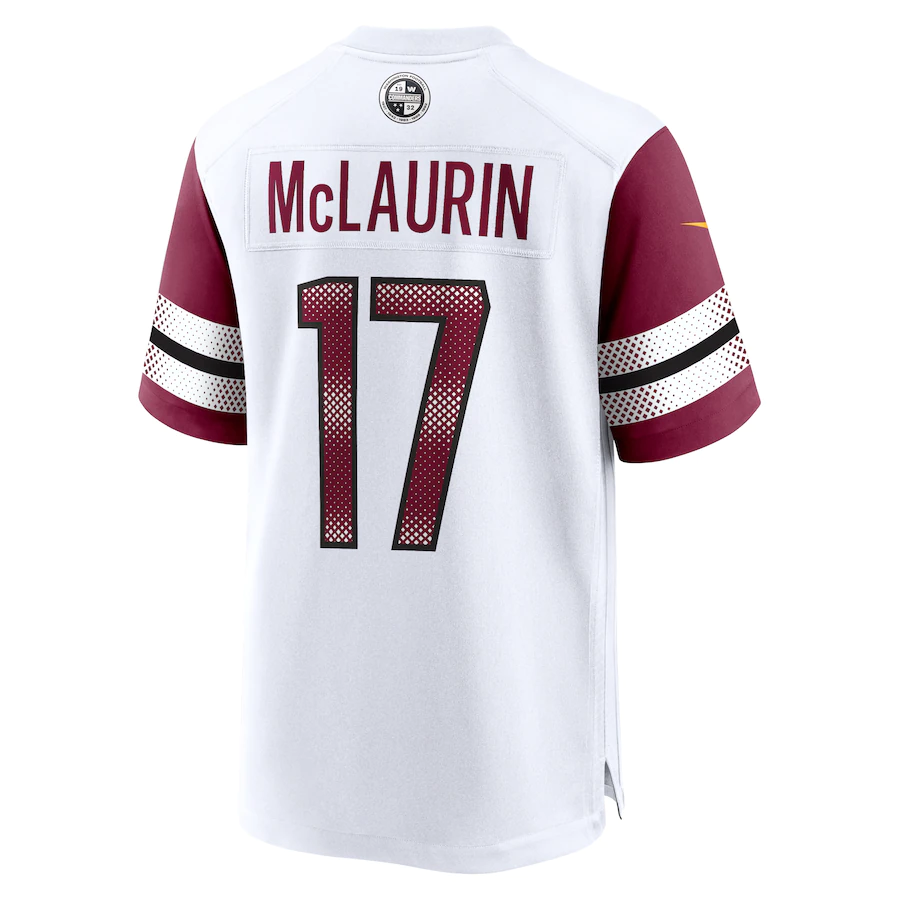 Men's Washington Commanders Terry McLaurin White Game Jersey