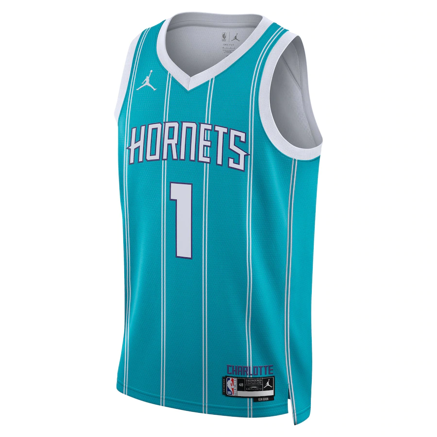 Unisex Charlotte Hornets LaMelo Ball Jordan Brand Teal 2022-23 Swingman Jersey - Icon Edition
