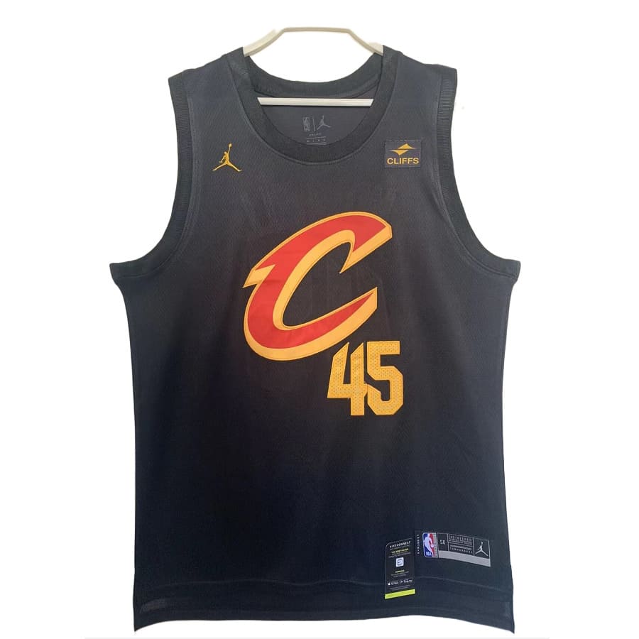 Men's Cleveland Cavaliers Donovan Mitchell 2022-2023 Black Swingman Jersey